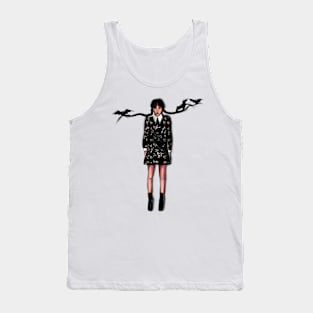 Wednesday Friday Addams Tank Top